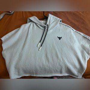 Under armor cropped hoodie